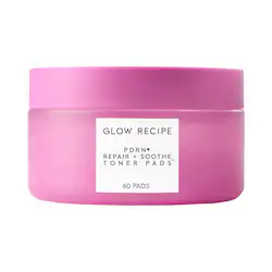 Glow Recipe PDRN Repair + Soothe Korean Prickly Pear Toner Pads for Skin Barrier Repair