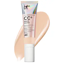 IT Cosmetics CC+ Nude Glow Lightweight Foundation + Glow Serum with SPF 40 and Niacinamide