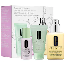 CLINIQUE Great Skin, Great Deal Skincare Set for Dry Combination Skin