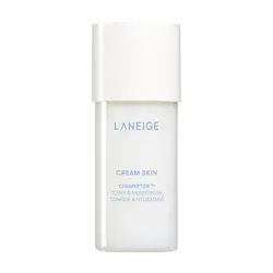 LANEIGE Mini Cream Skin Milky Toner with Ceramides & Peptides for Nourishing Hydration