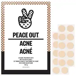 Peace Out Salicylic Acid Acne Healing Dots Mega Value Pack + Free Travel Bag