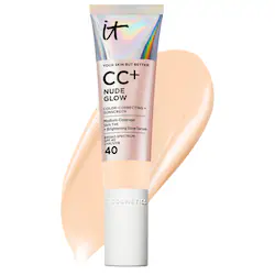 IT Cosmetics CC+ Nude Glow Lightweight Foundation + Glow Serum with SPF 40 and Niacinamide - Image 4
