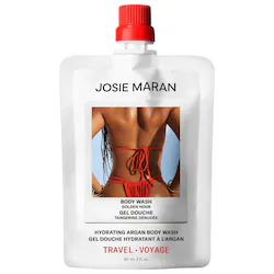 JOSIE MARAN Hydrating + Cleansing Argan Refillable Body Wash – Mini Golden Hour Oil