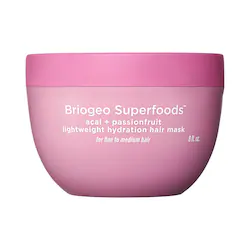 Briogeo Superfoods Acai + Passionfruit Lightweight, Hydrating Hair Mask for Fine Hair