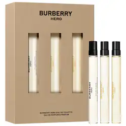 BURBERRY Hero Men's Travel Spray Trio Gift Set