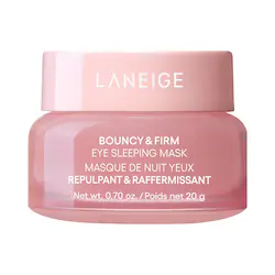 LANEIGE Bouncy & Firm Eye Brightening Sleeping Mask with Peony + Collagen Complex