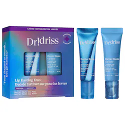 Dr. Idriss Barrier Baste Lip Basting Duo Exfoliating AHA Lip Treatment + Moisturizing Lip Balm Skincare Gift Set