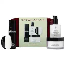 Crown Affair The Bestsellers Trio Hair Gift Set for Volume, Hydration & Air-Dry Texture